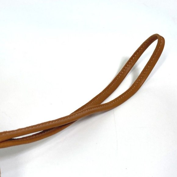 HERMES Key Holder petit h owl charm Bag Charm Leather / Buffalo horn Brown - Picture 5 of 7